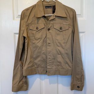 DKNY Beige Denim Jacket